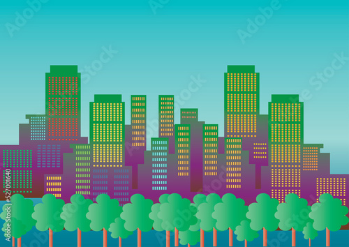 Urban landscape background, flat design cityscape, big city illustration
.city skyline in green.green city skyline.Cityscape, city houses seamless border, urban multi-story building, 