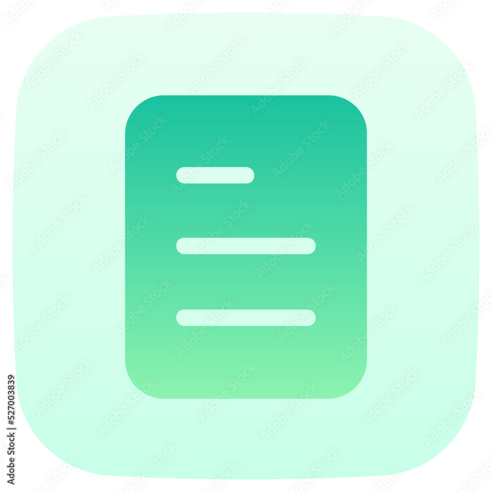 file flat gradient icon file flat gradient icon