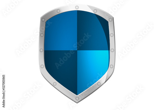 Free Download Protection, defense and security concept with blue shield - GFXLoad