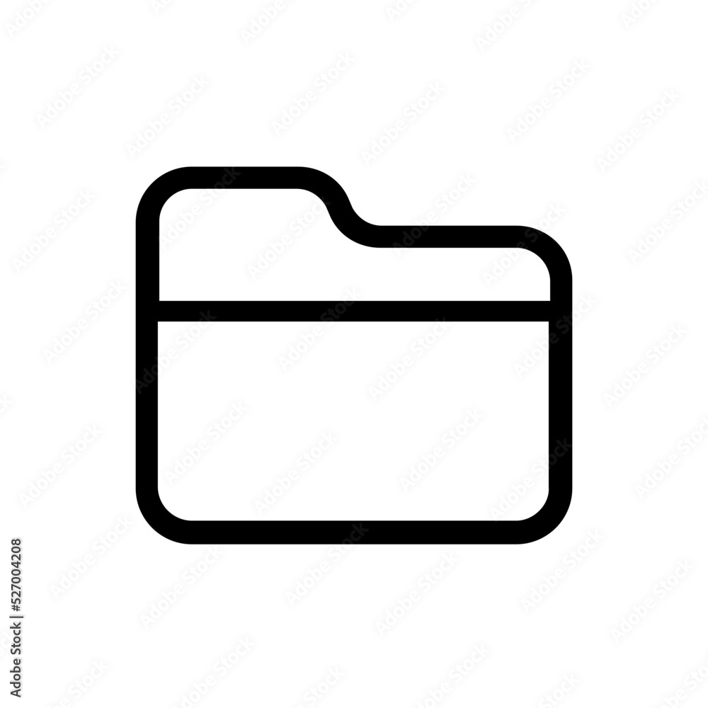 folder line icon folder line icon