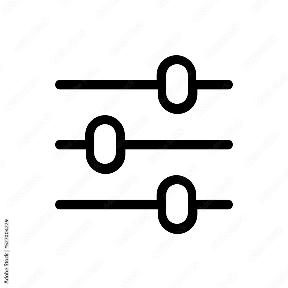 slider line icon slider line icon