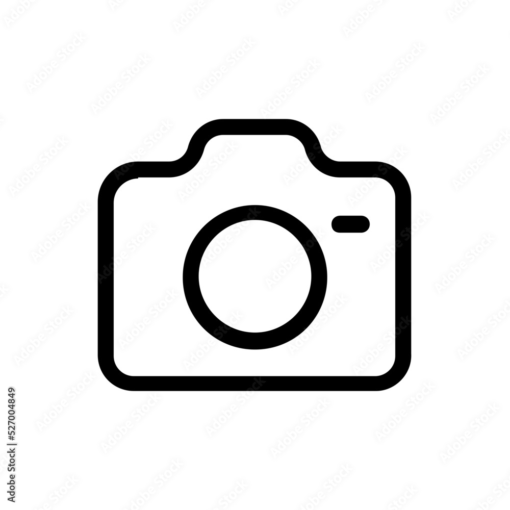 camera line icon camera line icon