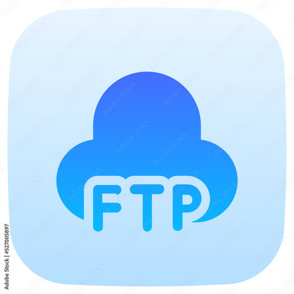 cloud flat gradient icon cloud flat gradient icon