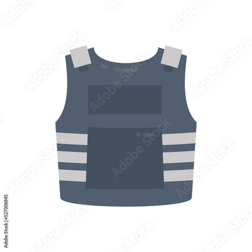 Bulletproof Vest icon in vector. Logotype