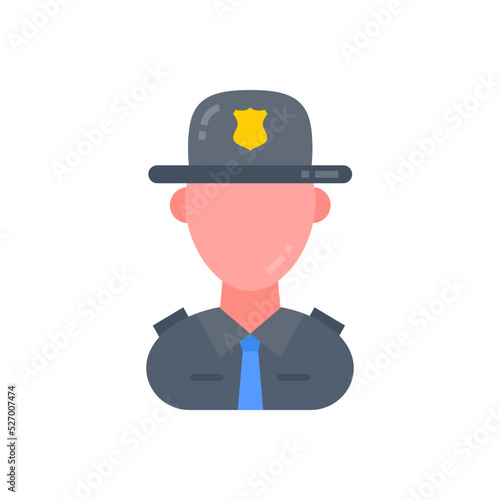 State Trooper icon in vector. Logotype