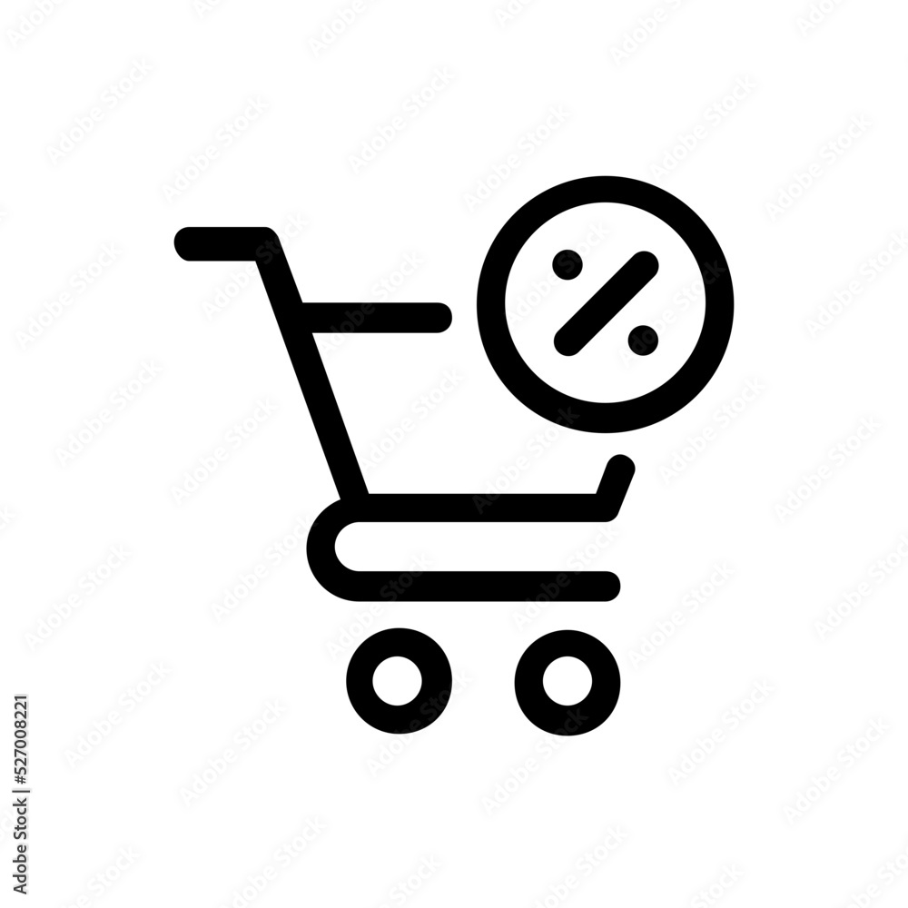 discount line icon discount line icon