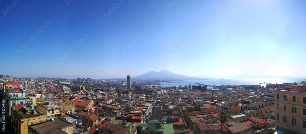 view of the city naples