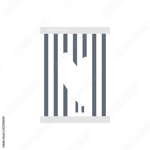 Escape icon in vector. Logotype