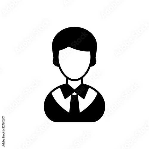 Male Lawyer icon in vector. Logotype