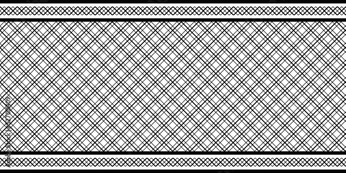 Checkered keffiyeh vector seamless pattern with geometric motif. Traditional Middle Eastern headdress. Gray and white. Backgrounds and textures shop.