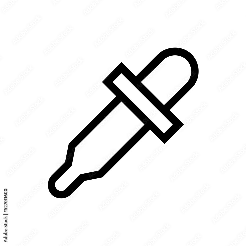 eyedropper line icon eyedropper line icon