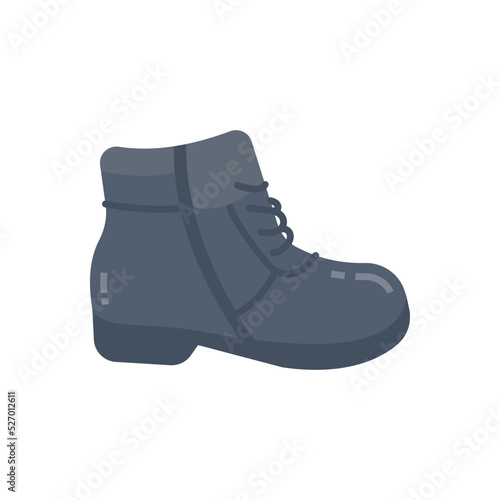 Leather Shoes icon in vector. Logotype