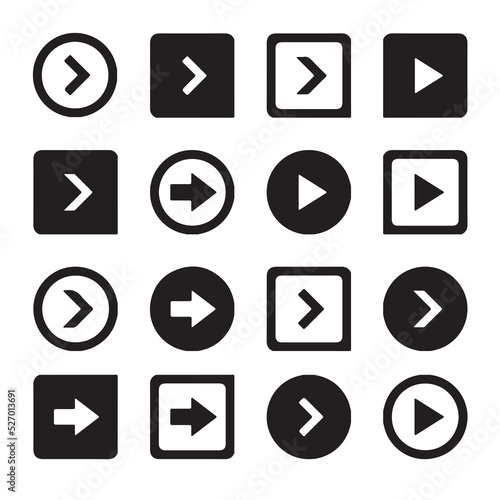 Free Download direction arrows icon. arrows Vector illustration - GFXLoad