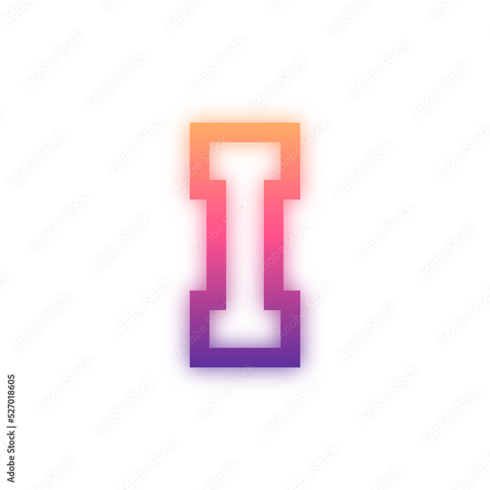 neon roman numeral outline
neon roman numeral outline