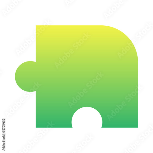 gradient puzzle piece icon
