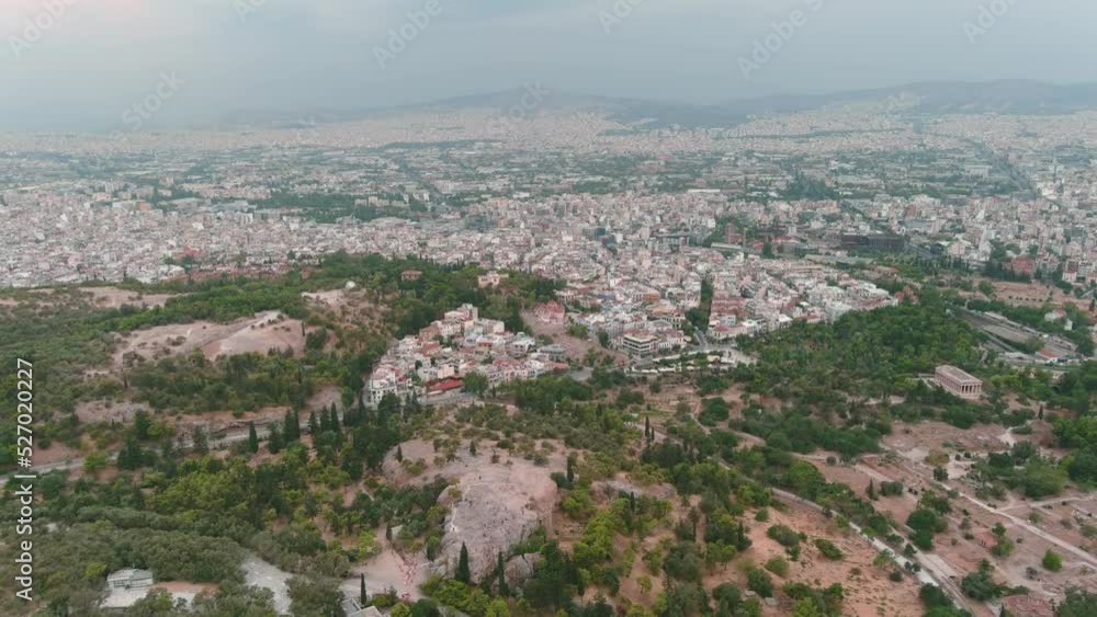 Greece Acropolis city of Athens, drone view 2022
Drone view over Athens city and ancient citadel, August 2022
Greece Acropolis city of Athens, drone view 2022
Drone view over Athens city and ancient citadel, August 2022