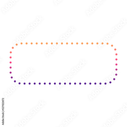 dotted geometric frame
