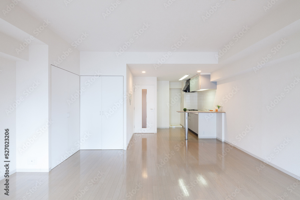 家具のない空っぽの部屋 家具のない空っぽの部屋