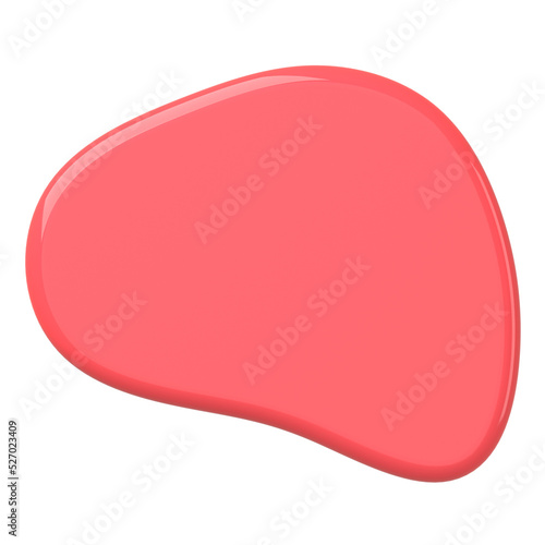 Free Download 3D blob shape. 3D textarea. - GFXLoad