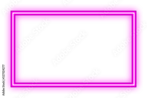 rectangle neon light frame
