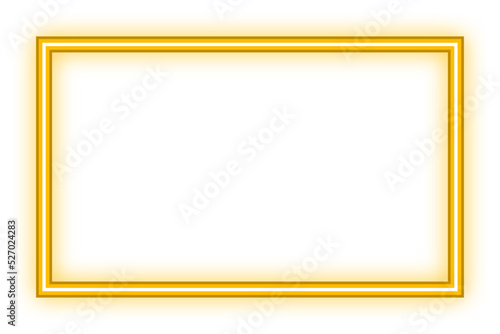 rectangle neon light frame
