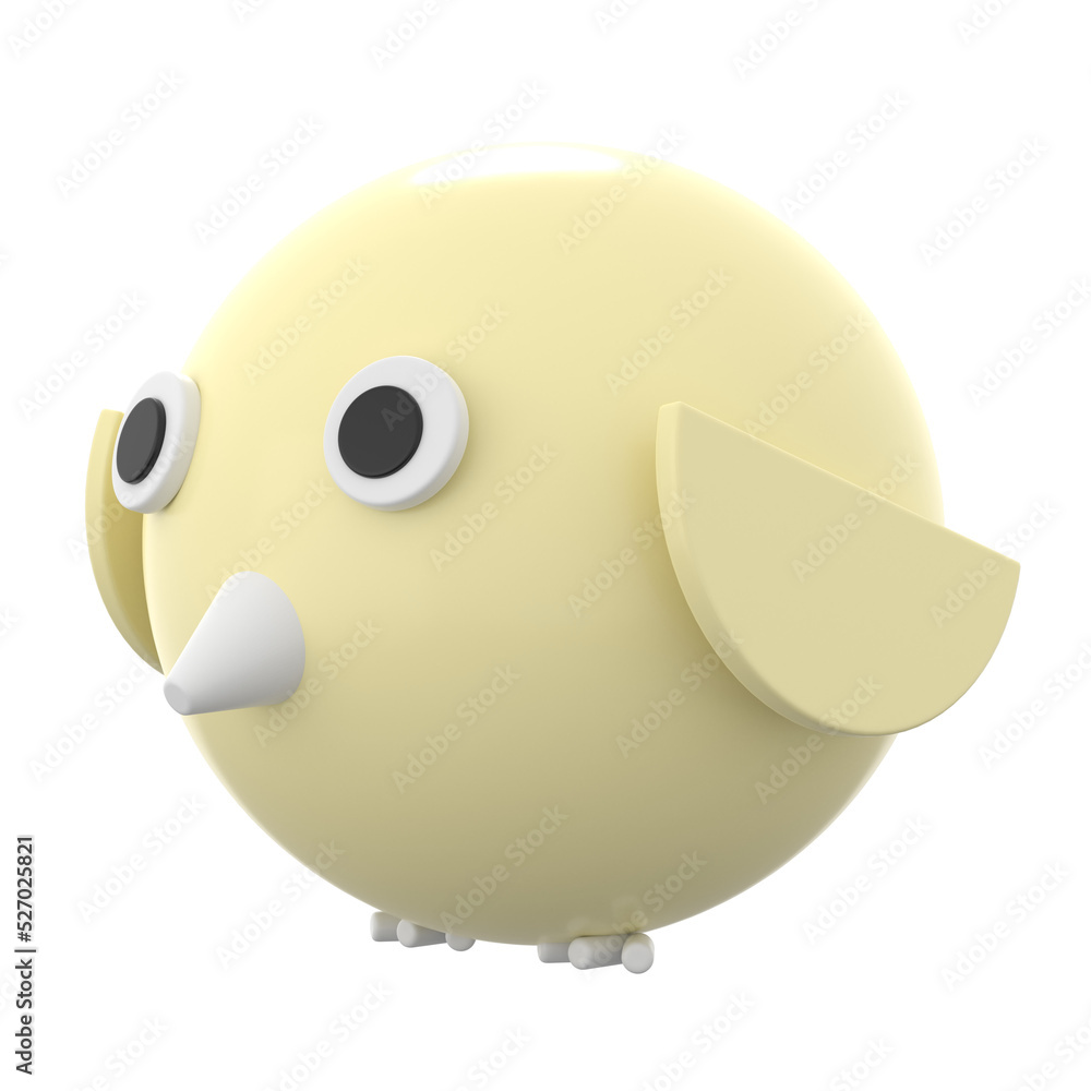 bird 3D model. bird 3D model.