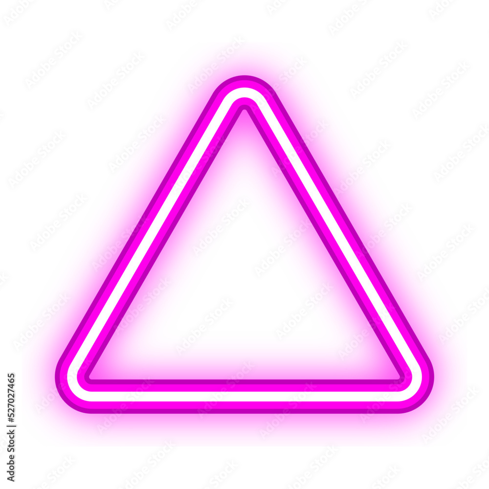 round triangle neon frame
round triangle neon frame