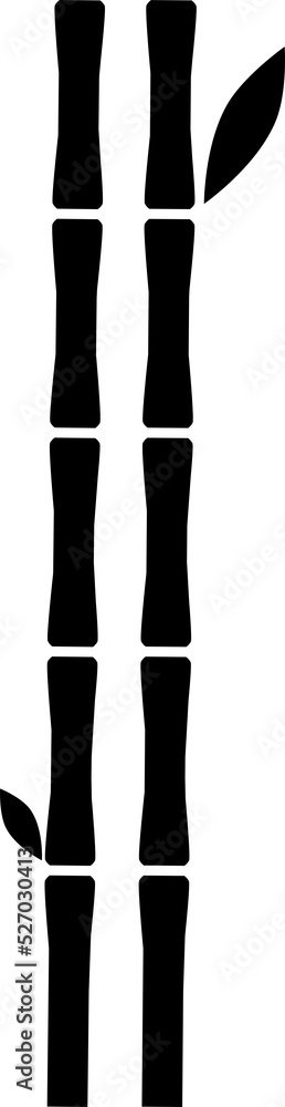 bamboo design illustration isolated on transparent background bamboo design illustration isolated on transparent background