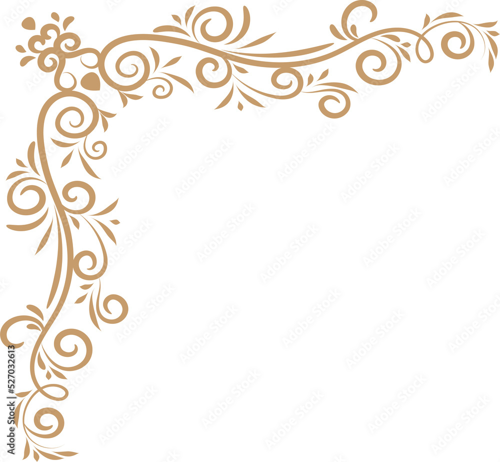 Conner border element and art line Conner border element and art line
