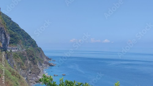 Chingshui Ocean cliffs are the highest coastal cliffs in Taiwan photo