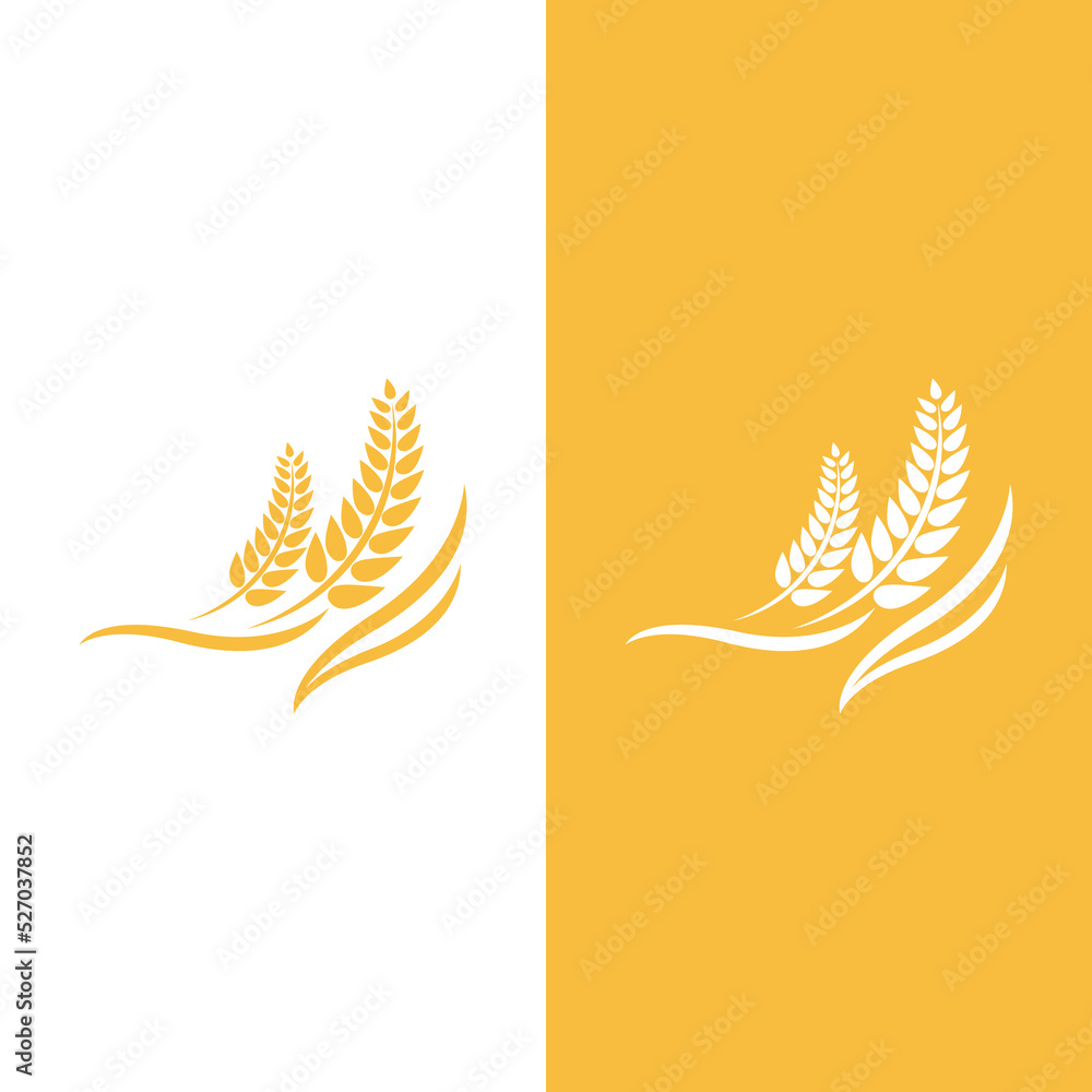 Agriculture wheat vector Agriculture wheat vector