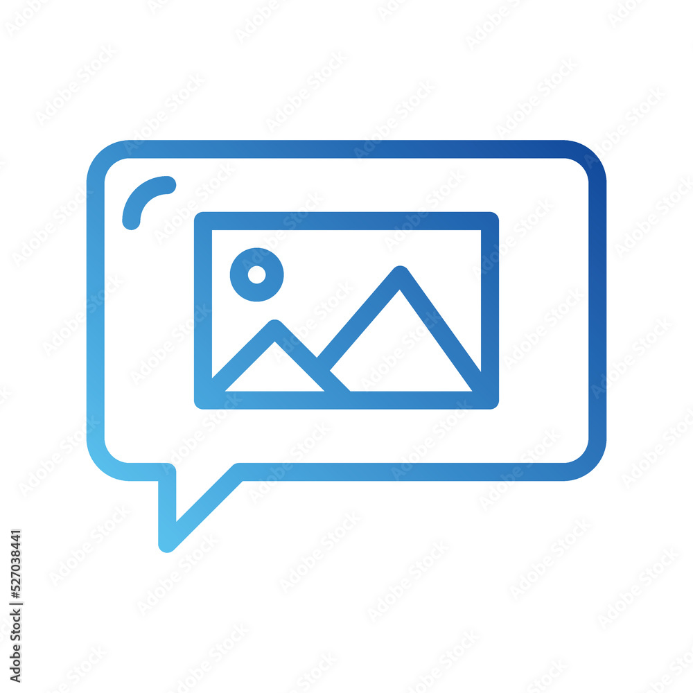 Vector Icons Photo Message Lineal Gradient Style. Pixel Perfect and Editable Stroke. Vector Icons Photo Message Lineal Gradient Style. Pixel Perfect and Editable Stroke.