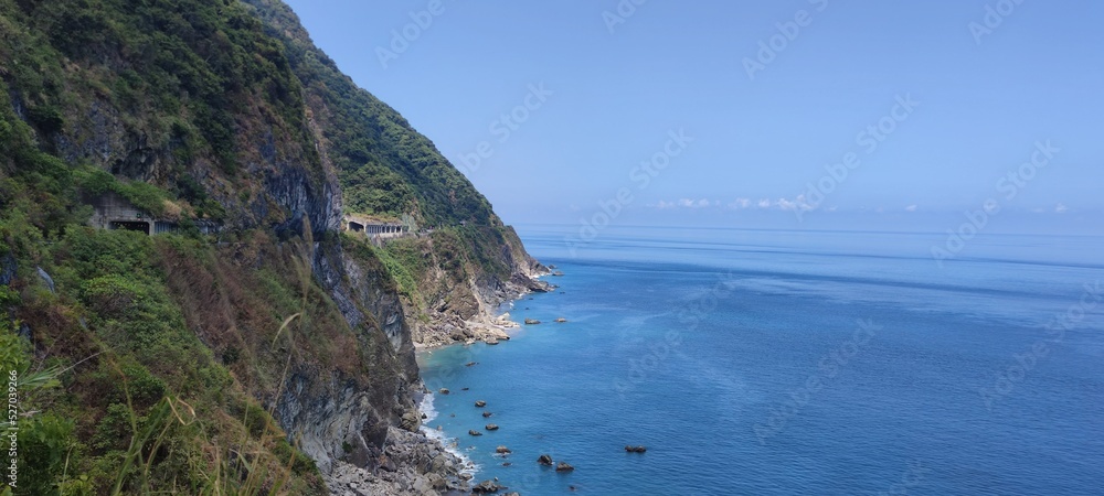 Chingshui Ocean cliffs are the highest coastal cliffs in Taiwan