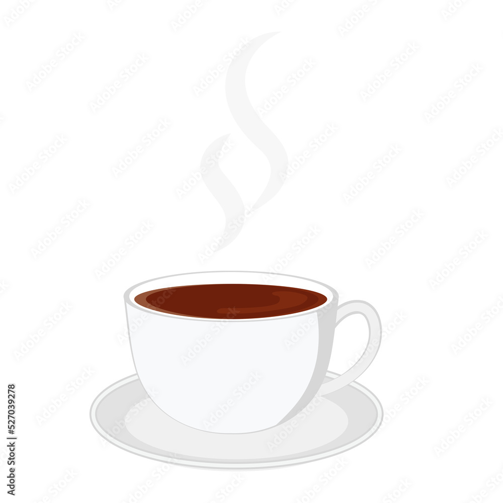 Fototapeta premium coffee cup,fresh coffee cup vector illustration