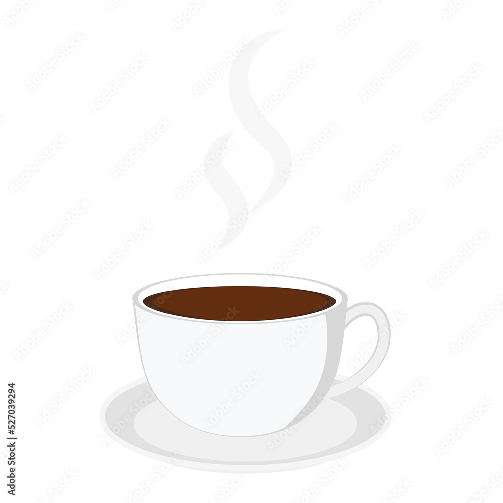 Obraz premium coffee cup,fresh coffee cup vector illustration