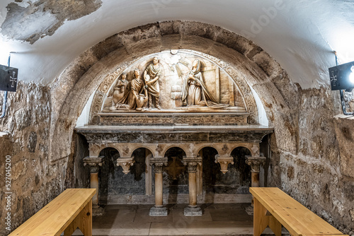 Museum of Santo Domingo de Guzman in the medieval village of Caleruega, Burgos, Castilla y Leon, Spain. photo