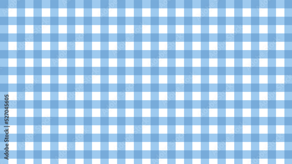 aesthetic cute pastel blue gingham, checkers plaid, checkerboard seamless  pattern background illustration, perfect for wallpaper, backdrop, postcard,  background, banner Stock Vector | Adobe Stock