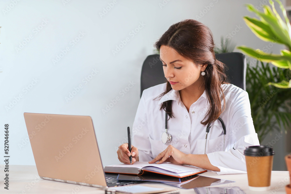 Life-Saving Work: Doctor at the Hospital Providing Medical Care Life-Saving Work: Doctor at the Hospital Providing Medical Care