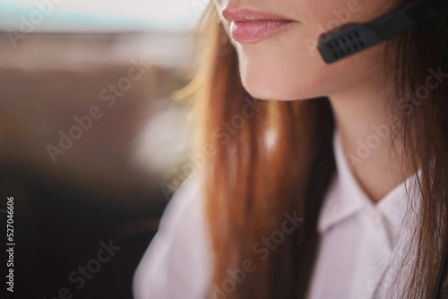 Service with a Smile: Customer Service Representative Assisting a Customer