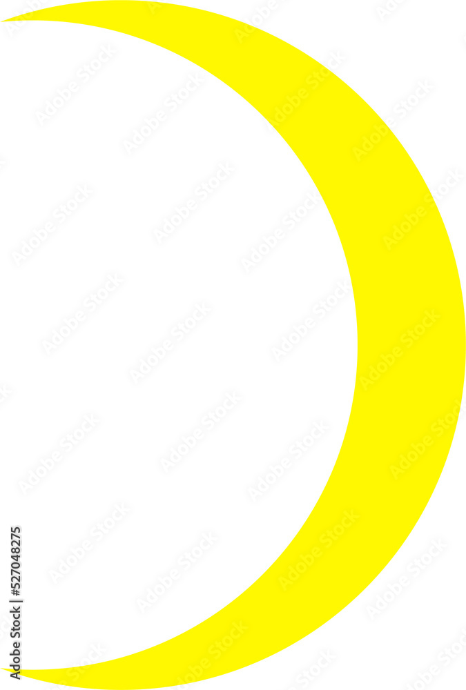 moon design illustration isolated on transparent background moon design illustration isolated on transparent background