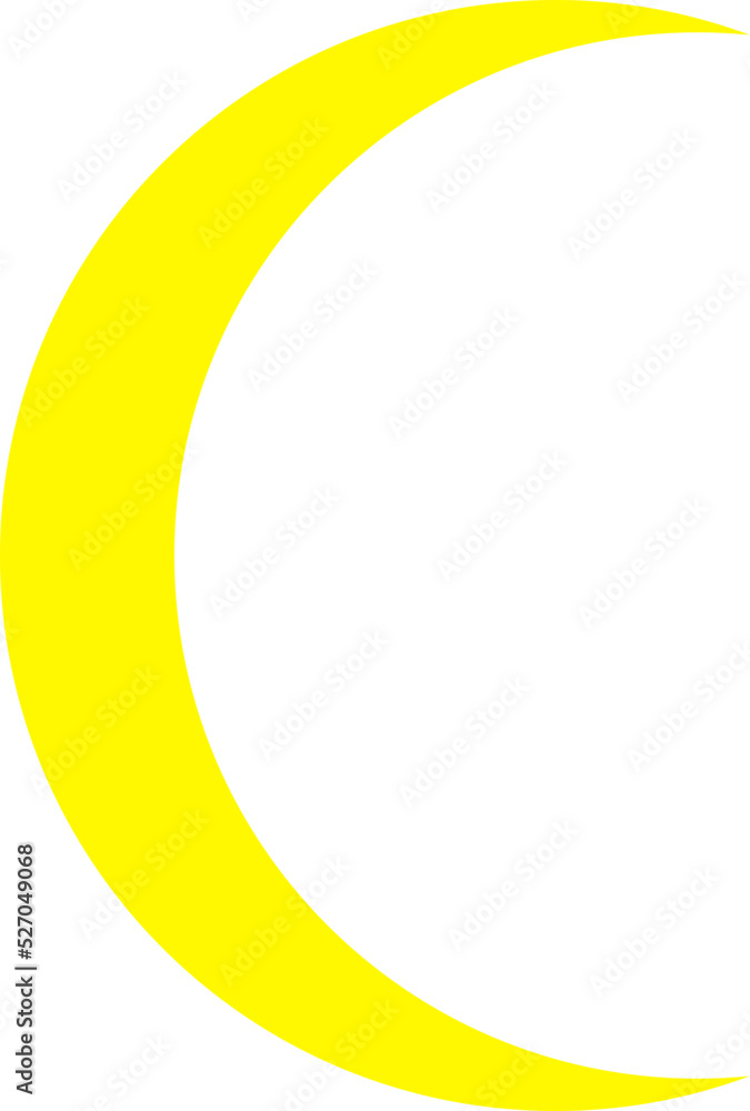 moon vector design illustration isolated on transparent background moon vector design illustration isolated on transparent background