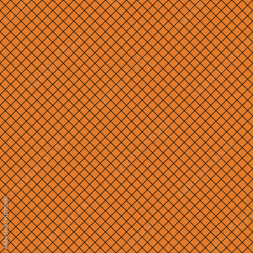 seamless pattern with black and orange square shapes