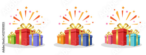 Anniversary celebration event gift box, 기념일의 축하 이벤트 선물박스 