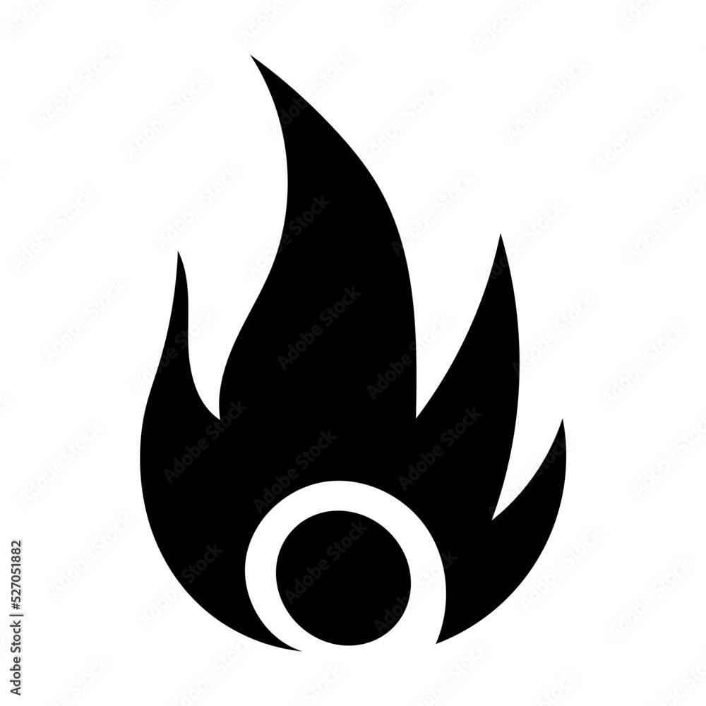 black fire symbol
black fire symbol