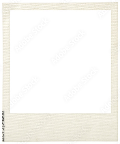 PNG Polaroid instant photo frame isolated