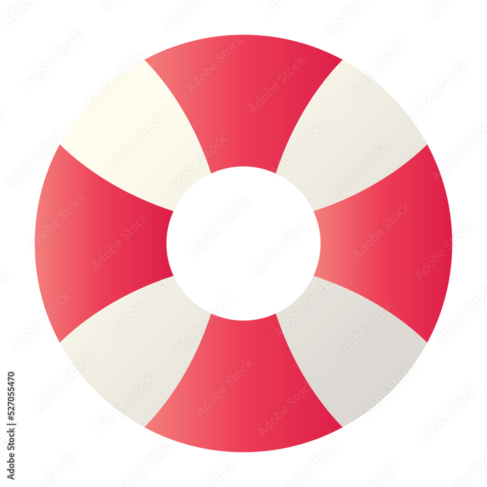 Obraz premium Swim Ring icon.