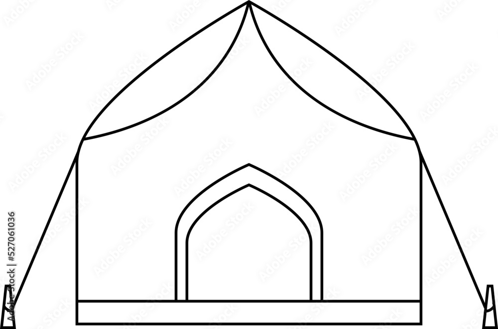 tent vector design illustration isolated on transparent background tent vector design illustration isolated on transparent background