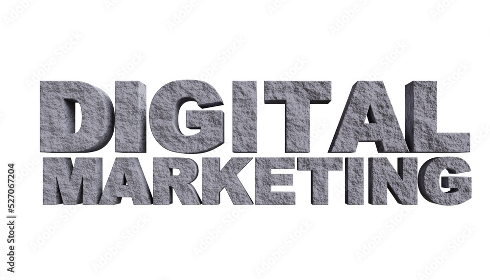 Digital Marketing 3D Text Rendering png Digital Marketing 3D Text Rendering png