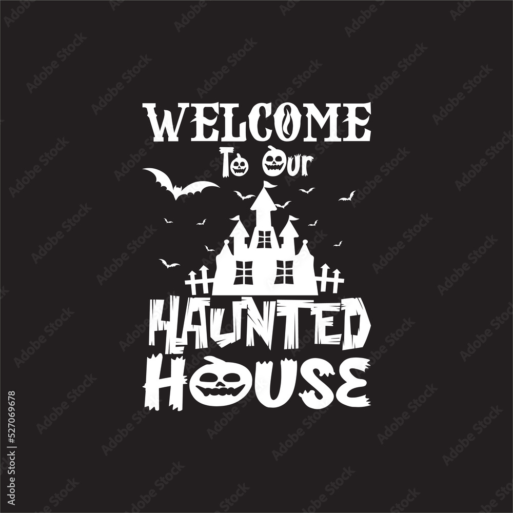 Naklejka premium Halloween typography quotes craft, t-shirt design SVG t shirt