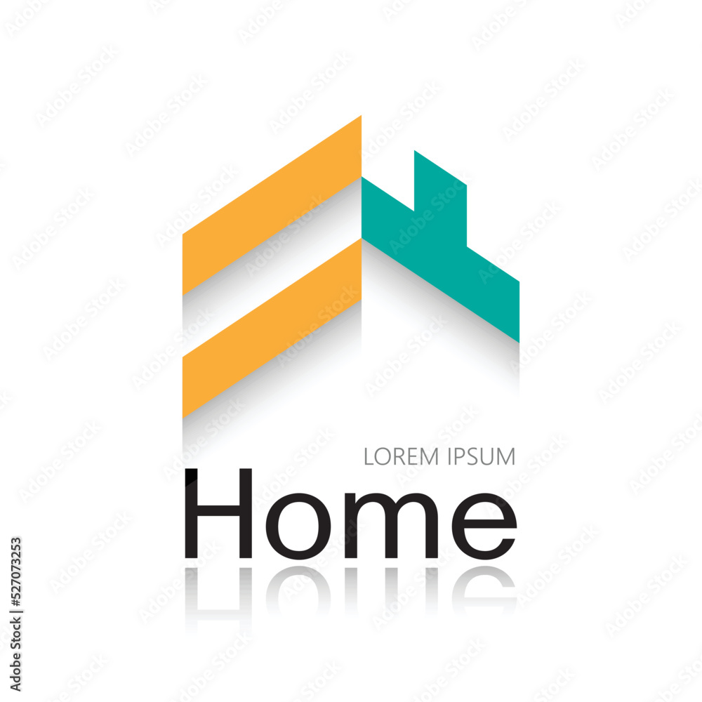 Roof of the house. House logo design element. Roof of the house. House logo design element.
